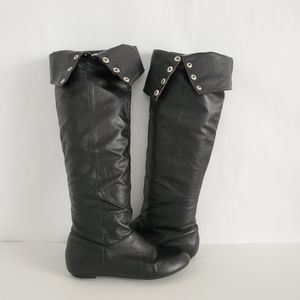 Chinese Laundry Tripin black knee boots 8